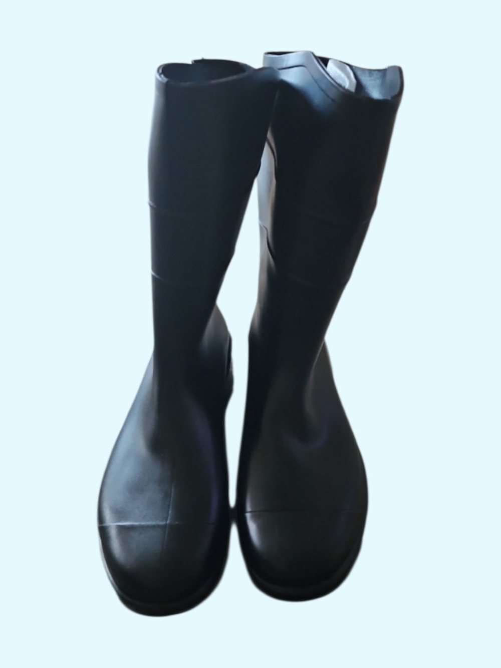 Tall Black Waterproof Men's Rain Garden Work Boots